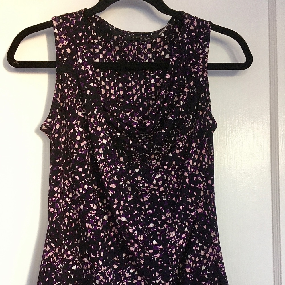 Ivanka Trump Inverse Cowl Top